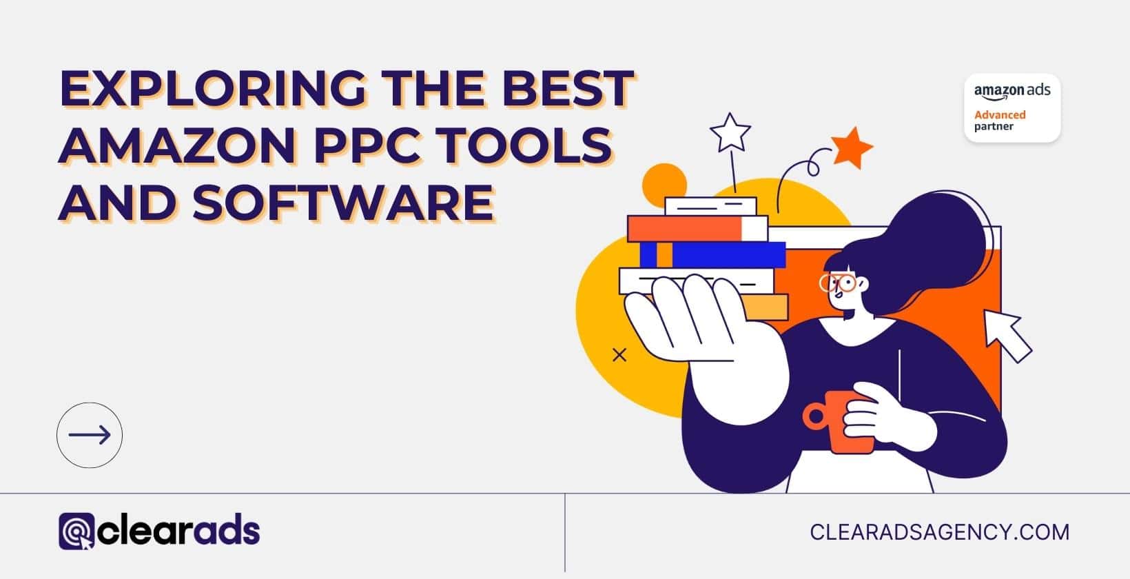 Collage of top Amazon PPC tools and software