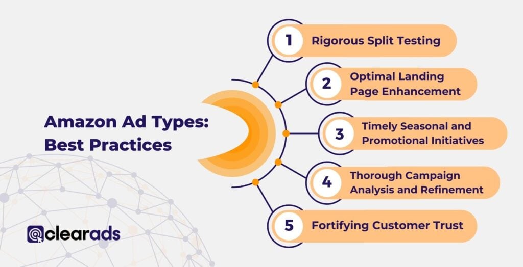 5 key best practices for Amazon ad types