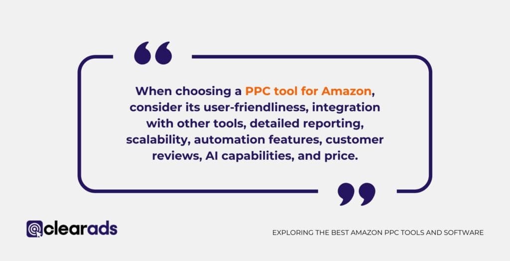 How to Choose the Right Amazon PPC Software Tool