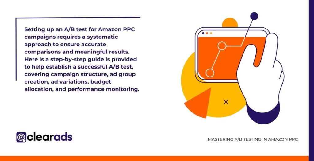 A brief description of how A/B testing can be successfully set up.