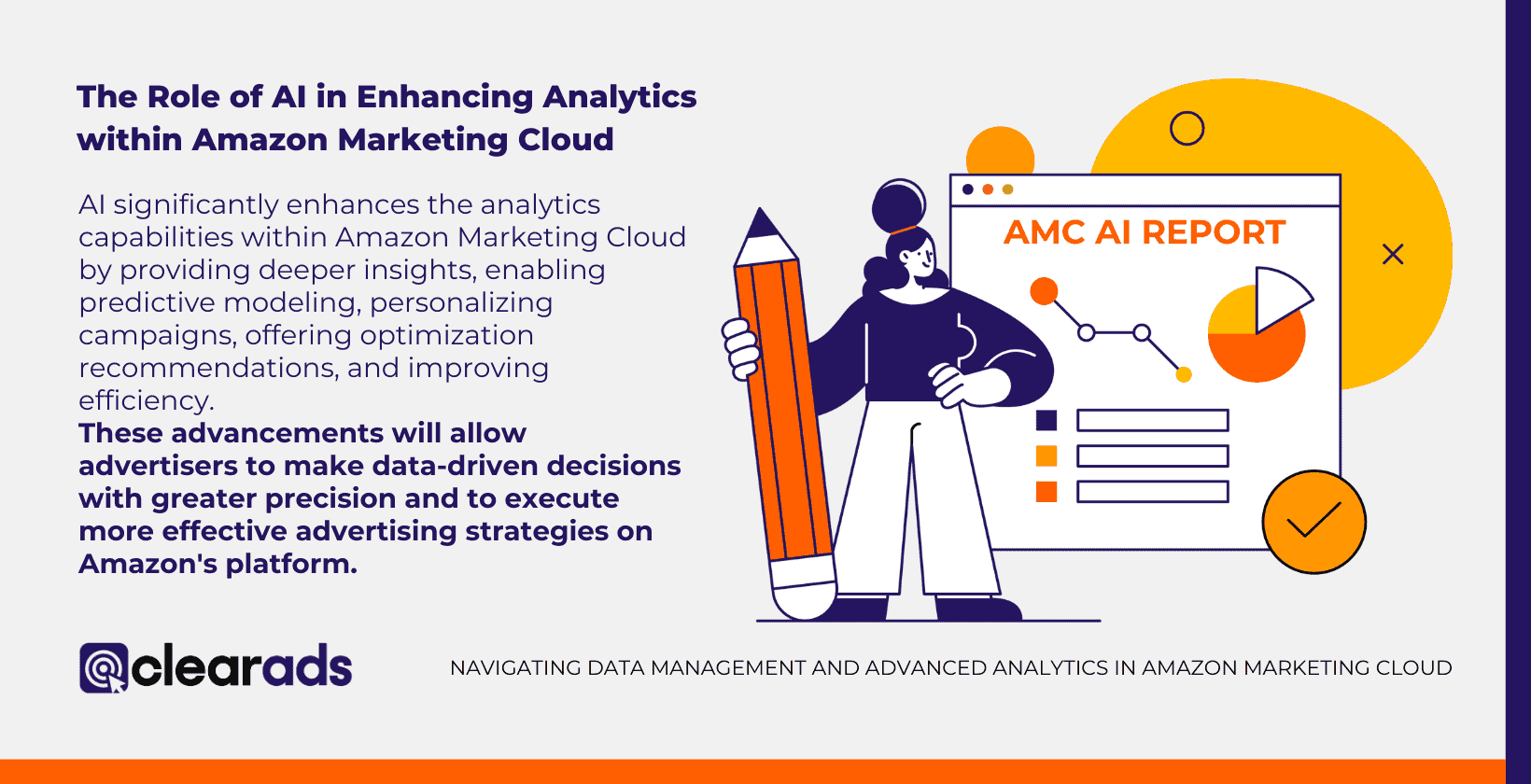 Insight into the role of artificial intelligence in boosting the analytical capabilities of Amazon Marketing Cloud, enabling more precise and data-driven decisions.