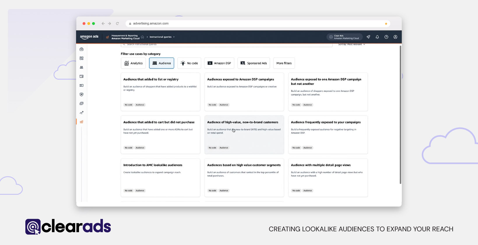 Lookalike audiences in AMC to expand your reach and find new high-value customers