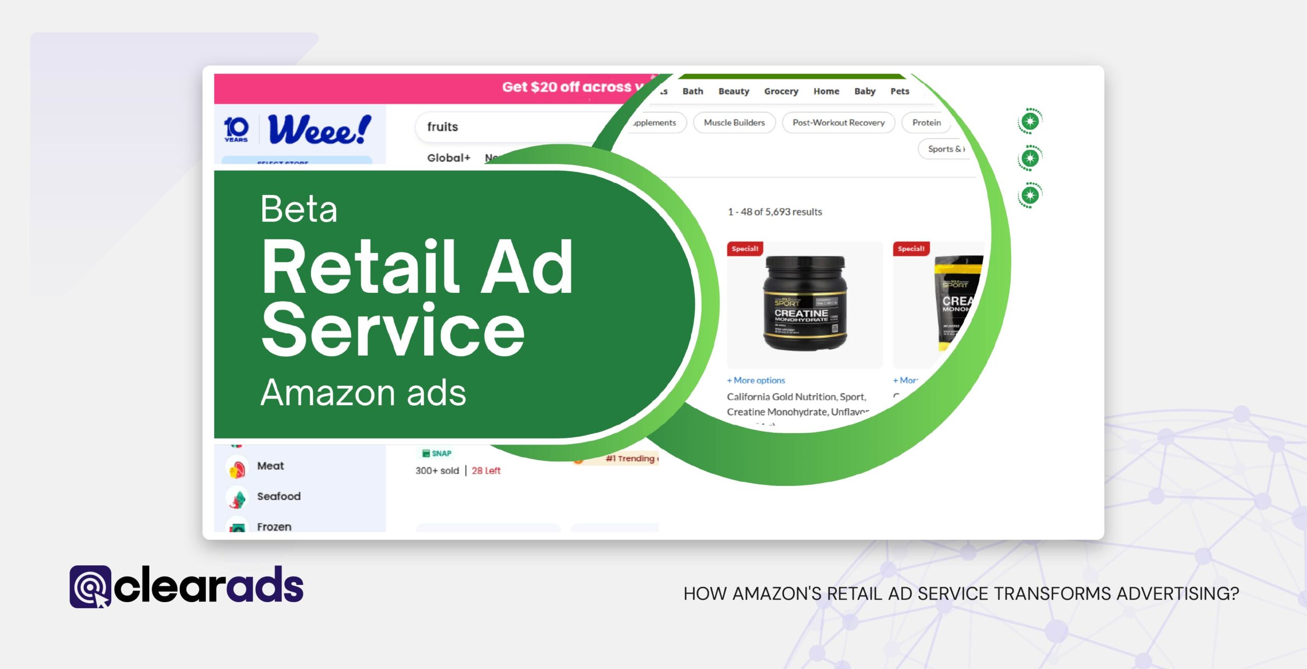 graphic with the title Retail Aid Service