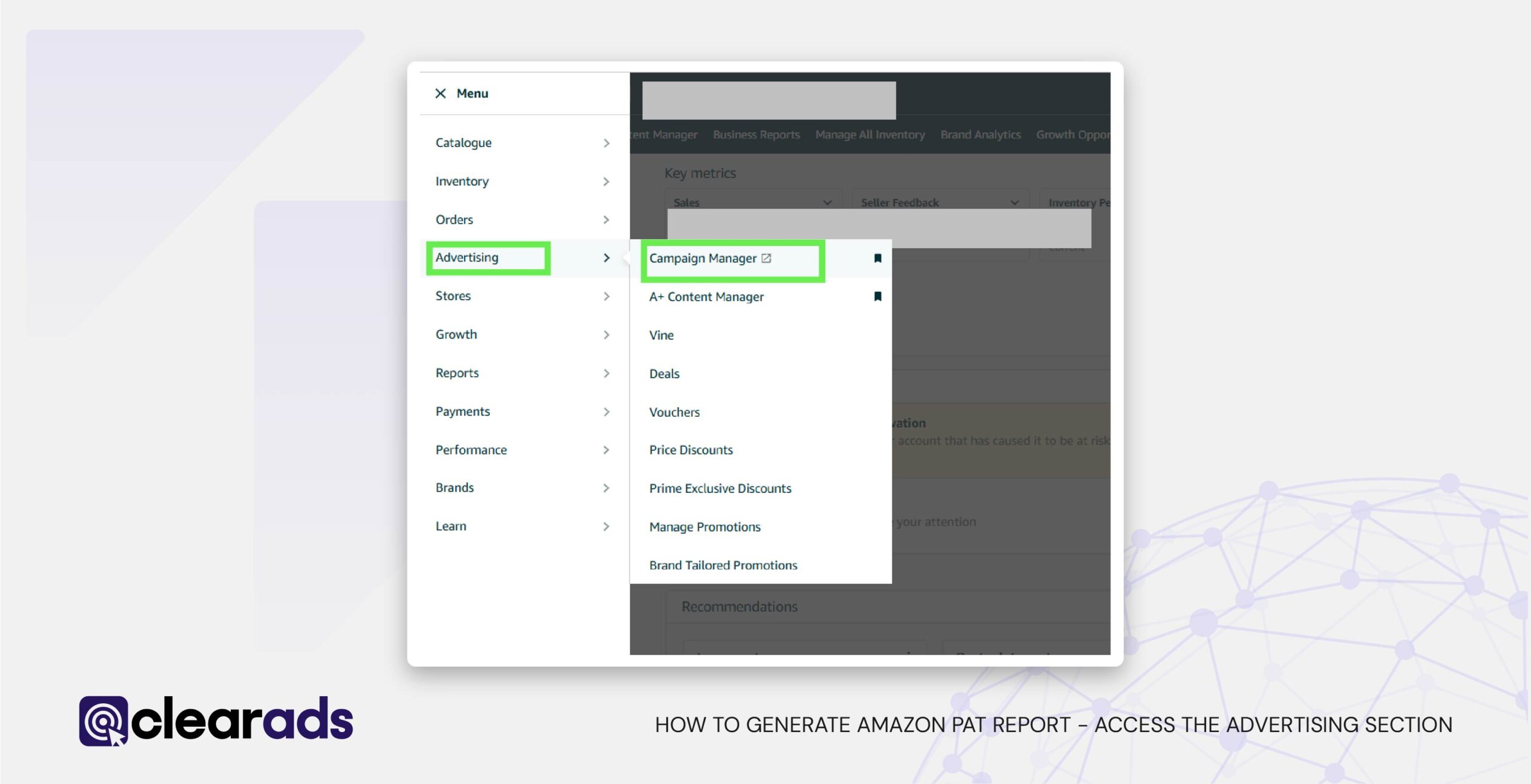 screenshot of amazon product targeting dashboard