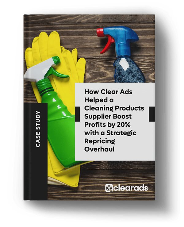 Cleaning product case study bookshot